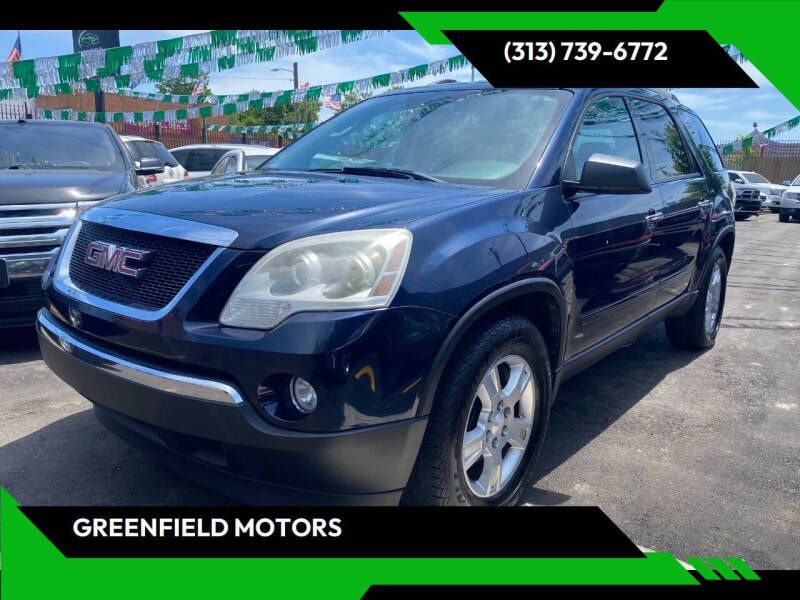 2012 GMC Acadia SLE