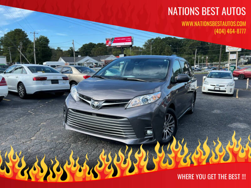 2020 Toyota Sienna for sale at Nations Best Autos in Decatur GA