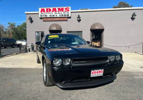 2013 Dodge Challenger for sale at Adams Auto Sales CA - Adams Auto Sales Roseville in Roseville CA