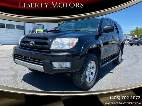 Toyota 4runner For Sale In Billings Mt Liberty Motors