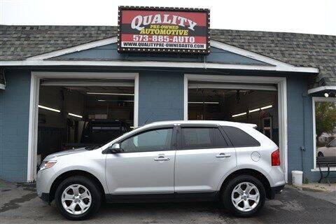 2014 Ford Edge for sale at Quality Pre-Owned Automotive in Cuba MO