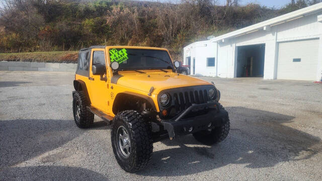 2012 Jeep Wrangler for sale at River Front Motors in Saint Clairsville, OH