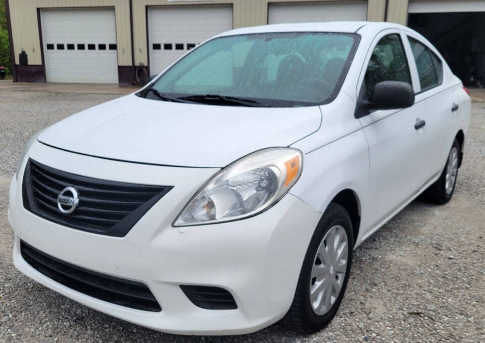 2012 Nissan Versa for sale at COOPER AUTO SALES in ONEIDA, TN