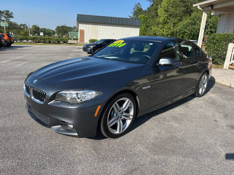 2016 BMW 5 Series for sale at J. MARTIN AUTO in Richmond Hill GA