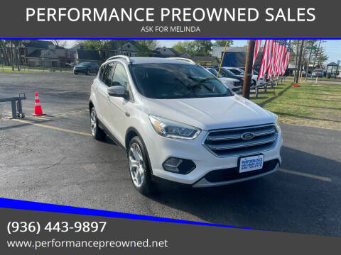 2017 Ford Escape for sale at PERFORMANCE PREOWNED SALES in Conroe TX