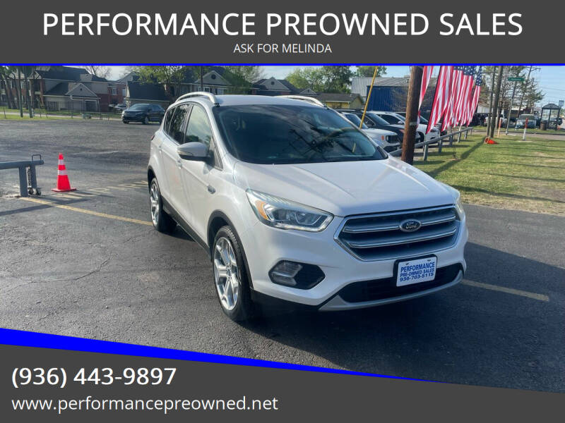 2017 Ford Escape for sale at PERFORMANCE PREOWNED SALES in Conroe TX