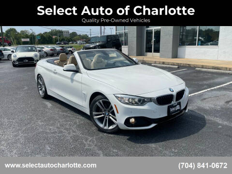 2016 BMW 4 Series for sale at Select Auto of Charlotte in Matthews NC