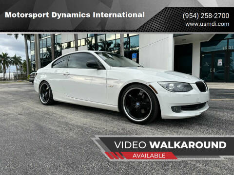 2011 BMW 3 Series for sale at Motorsport Dynamics International in Pompano Beach FL