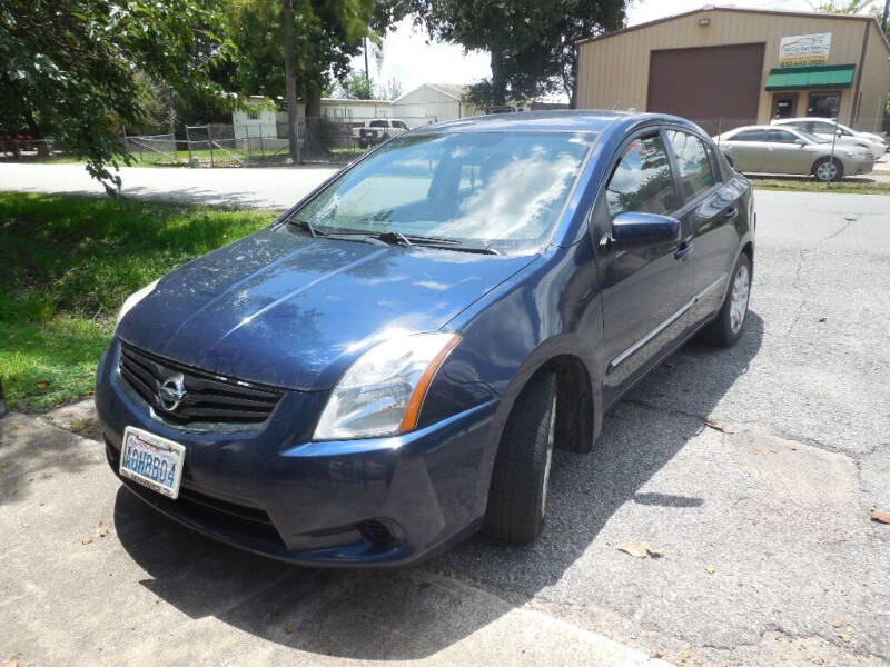 2012 Nissan Sentra for sale at SCOTT HARRISON MOTOR CO in Houston TX