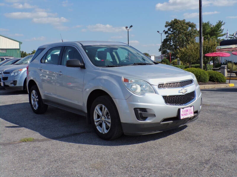 2012 Chevrolet Equinox for sale at Vehicle Wish Auto Sales in Frederick MD