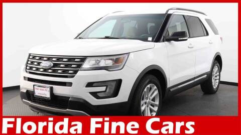 2017 Ford Explorer for sale at Florida Fine Cars - West Palm Beach in West Palm Beach FL