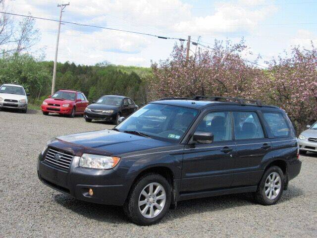 2008 Subaru Forester for sale at CROSS COUNTRY ENTERPRISE in Hop Bottom PA