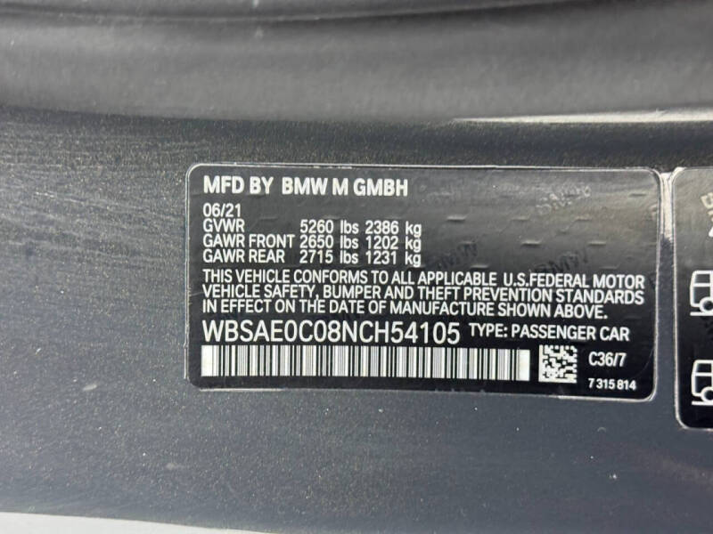 2022 BMW M8 Competition