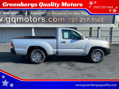 2007 Toyota Tacoma for sale at Greenbergs Quality Motors in Napa CA