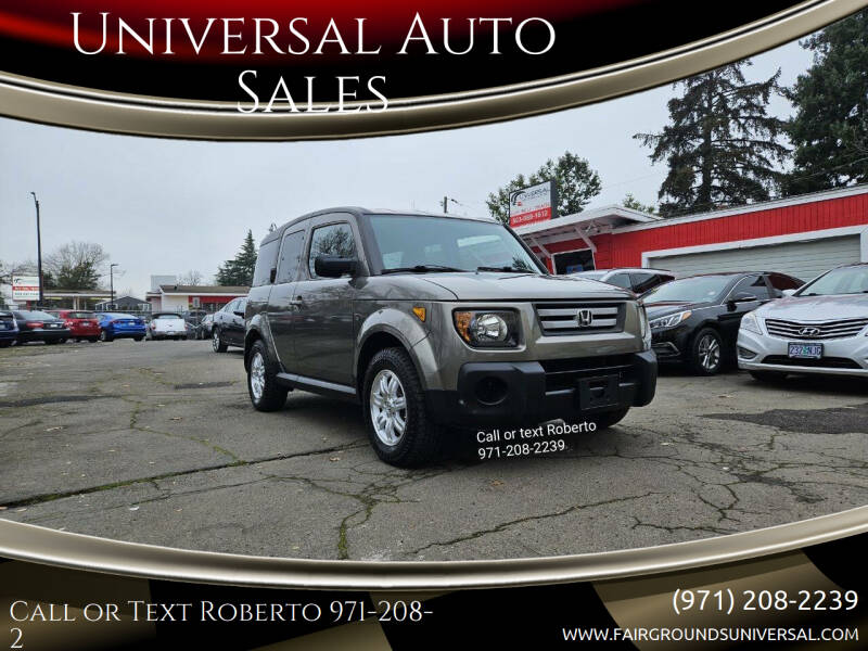 2008 Honda Element for sale at Universal Auto Sales in Salem OR