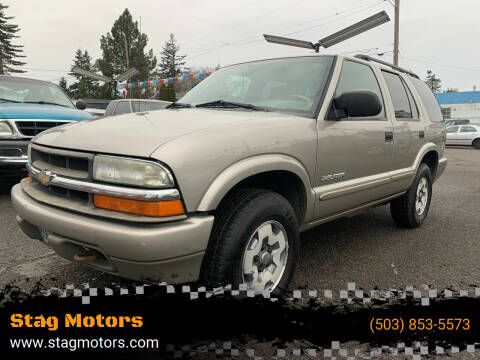 2005 Chevrolet Blazer for sale at Stag Motors in Portland OR