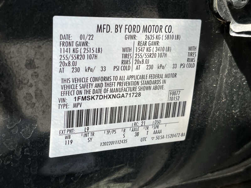 2022 Ford Explorer XLT