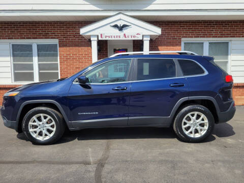 2014 Jeep Cherokee for sale at UPSTATE AUTO INC in Germantown NY