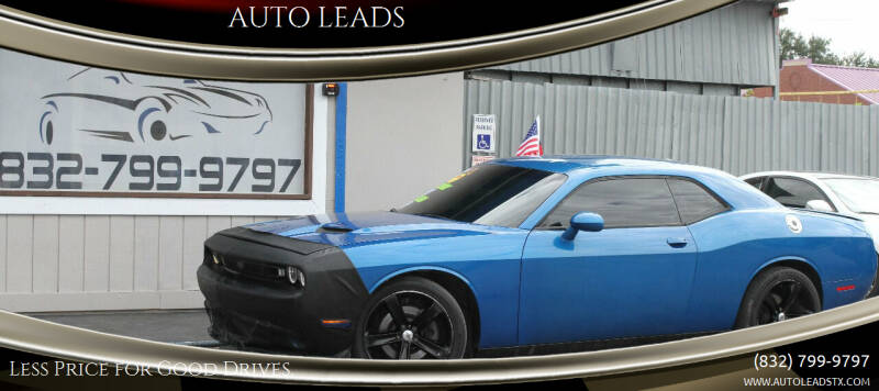 2017 Dodge Challenger for sale at AUTO LEADS in Pasadena TX