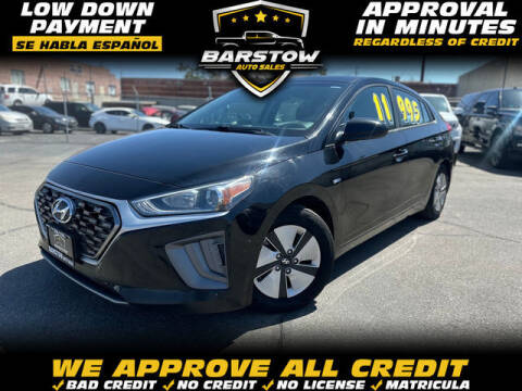2020 Hyundai Ioniq Hybrid for sale at BARSTOW AUTO SALES in Barstow CA