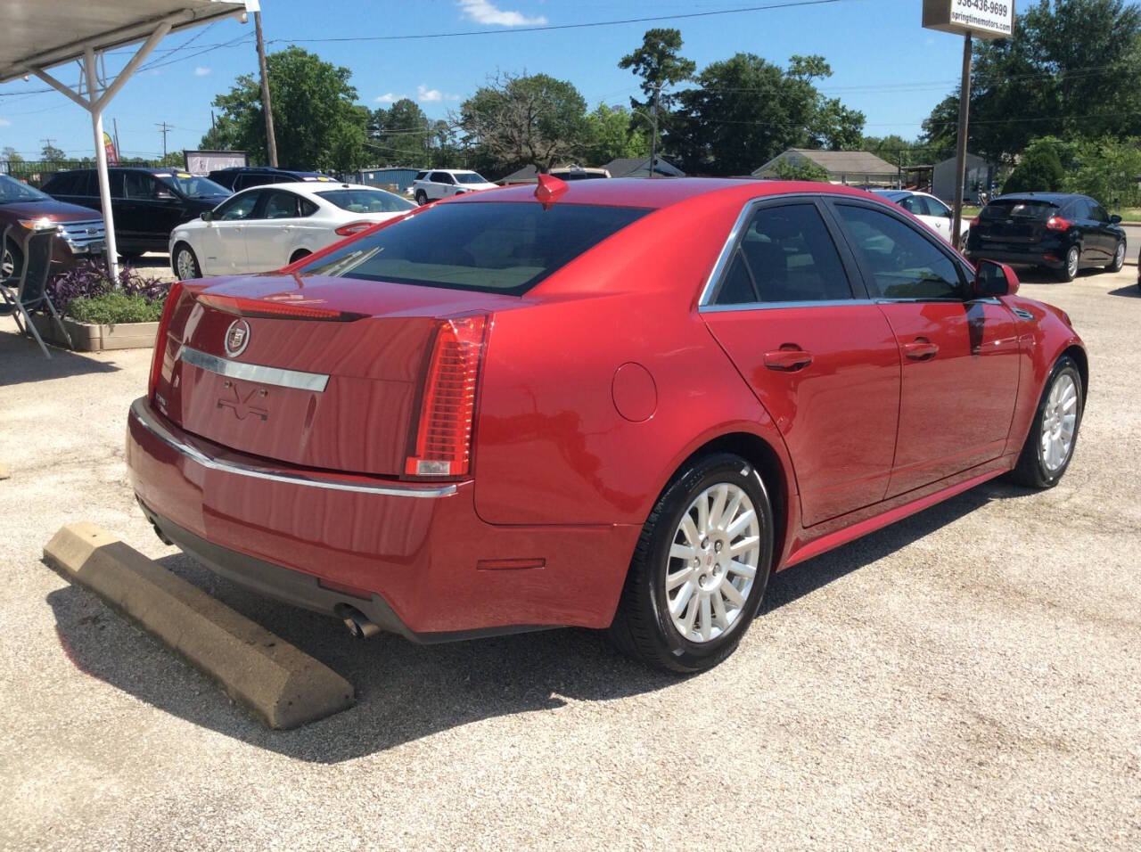 2010 Cadillac CTS for sale at SPRINGTIME MOTORS in Huntsville, TX