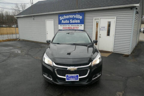 2014 Chevrolet Malibu for sale at SCHERERVILLE AUTO SALES in Schererville IN