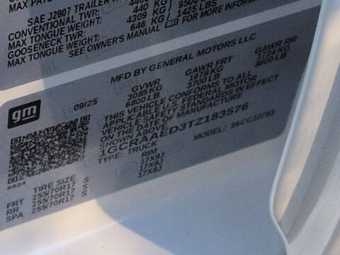 2026 Chevrolet Silverado 1500 Work Truck