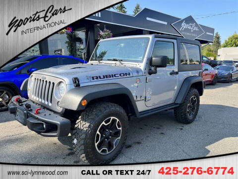 2017 Jeep Wrangler for sale at Sports Cars International in Lynnwood WA