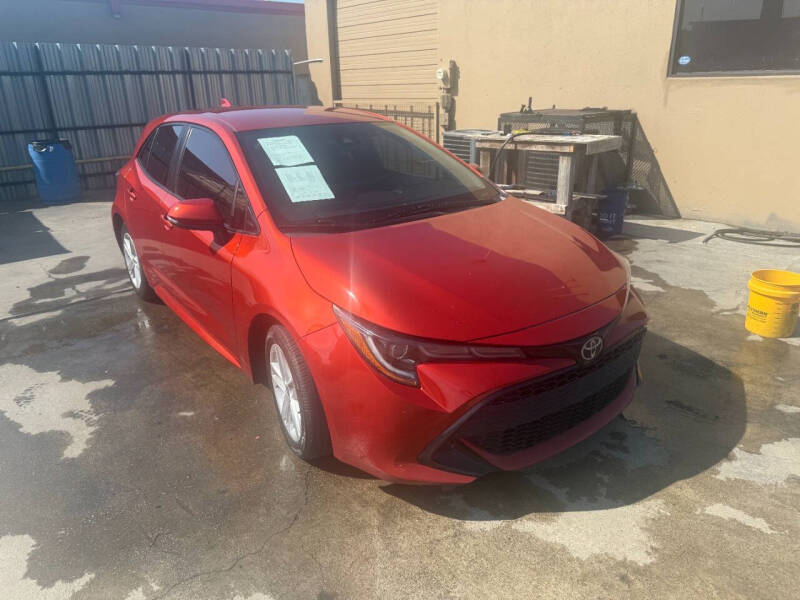 2019 Toyota Corolla Hatchback SE