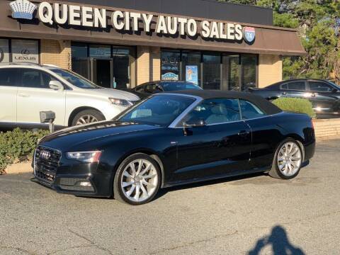2015 Audi A5 for sale at Queen City Auto Sales in Charlotte NC