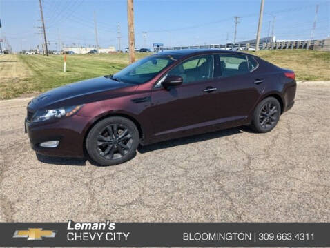 2012 Kia Optima for sale at Leman's Chevy City in Bloomington IL