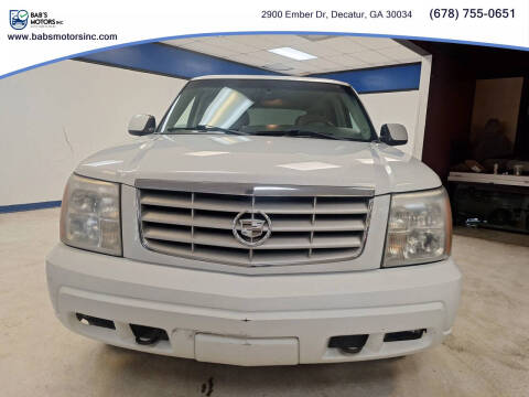 2002 Cadillac Escalade