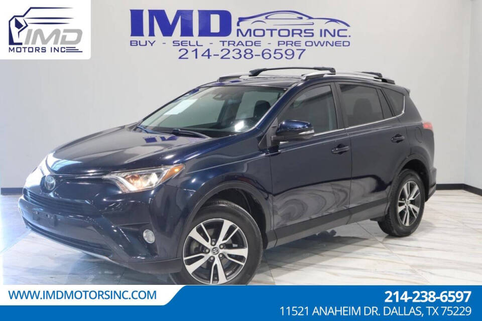 2018 Toyota RAV4 for sale at IMD MOTORS, INC in Dallas, TX