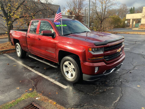 2017 Chevrolet Silverado 1500 for sale at CAR CORNER RETAIL SALES in Manchester CT