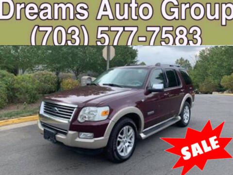 Ford Explorer For Sale In Sterling Va Dreams Auto Group Llc