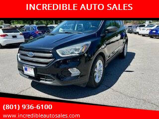 2019 Ford Escape for sale at INCREDIBLE AUTO SALES in Bountiful UT