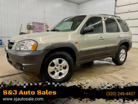 2003 Mazda Tribute for sale at S&J Auto Sales in South Haven MN