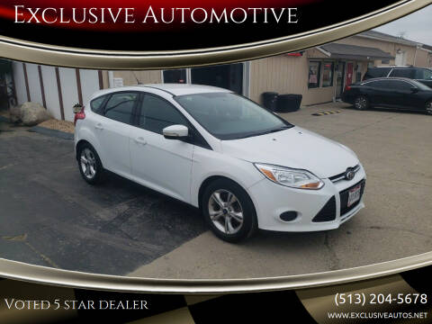 2013 Ford Focus for sale at Exclusive Automotive in West Chester OH