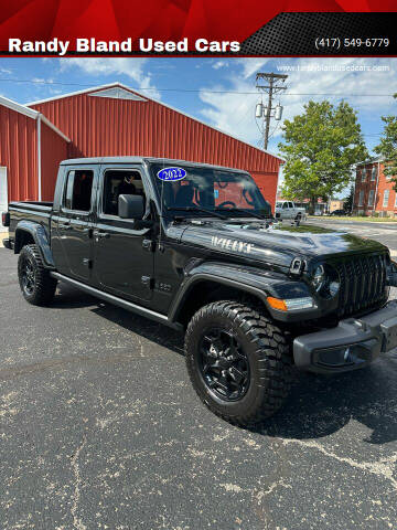 2022 Jeep Gladiator for sale at Randy Bland Used Cars in Nevada MO