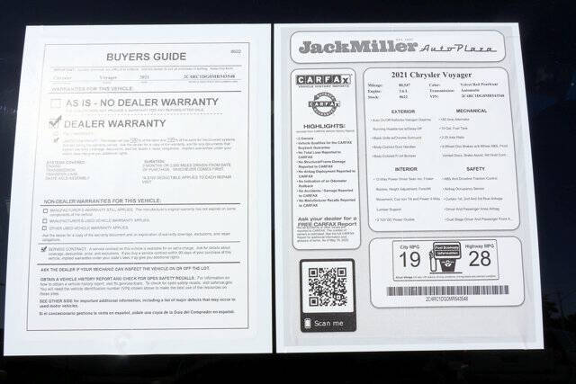 2021 Chrysler Voyager LXi