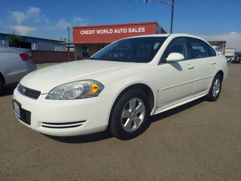 2009 Chevrolet Impala for sale at Credit World Auto Sales in Fresno CA