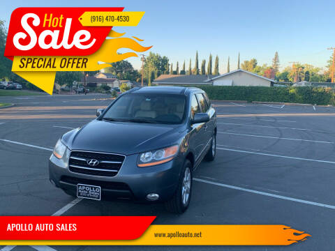 2008 Hyundai Santa Fe for sale at APOLLO AUTO SALES in Sacramento CA
