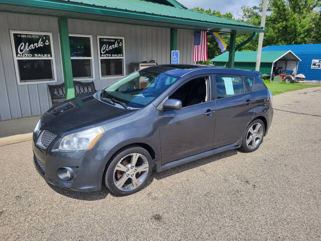 2010 Pontiac Vibe for sale at Clarks Auto Sales Inc in Lakeview, MI