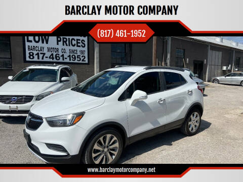 2017 Buick Encore for sale at BARCLAY MOTOR COMPANY in Arlington TX