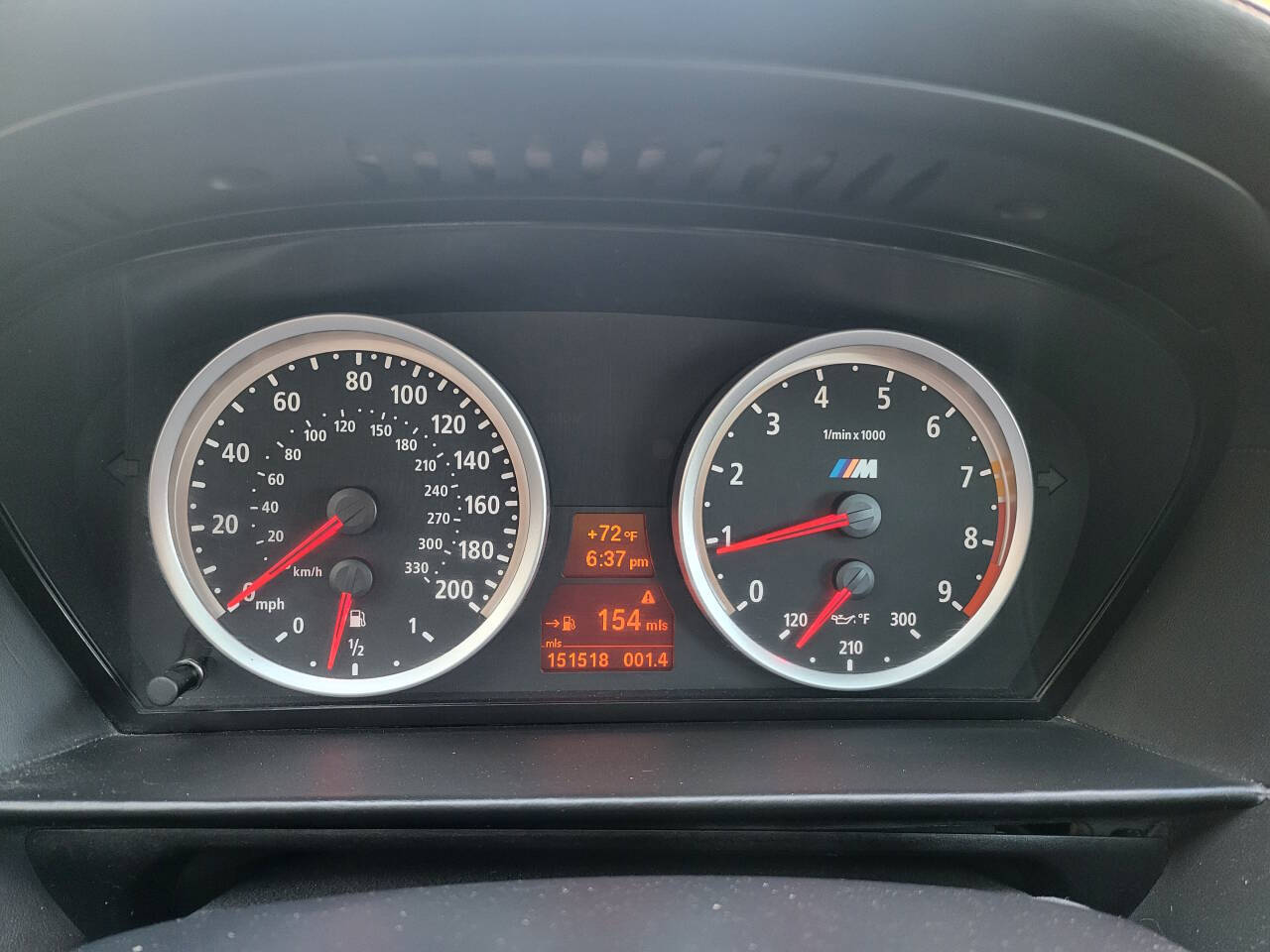 Black 2008 BMW M5 Base 4dr Sedan 21