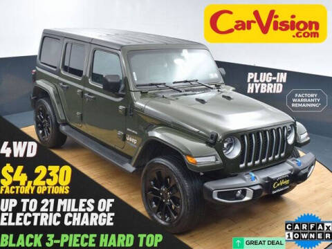 2022 Jeep Wrangler Unlimited for sale at Car Vision of Trooper in Norristown PA