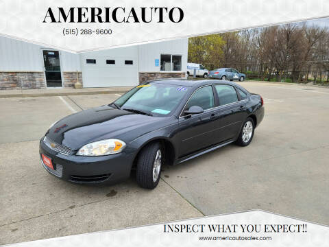 2015 Chevrolet Impala Limited for sale at AmericAuto in Des Moines IA