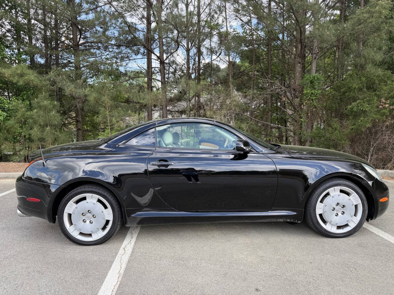 Black 2002 Lexus SC 430 Base Convertible 2dr Convertible 17