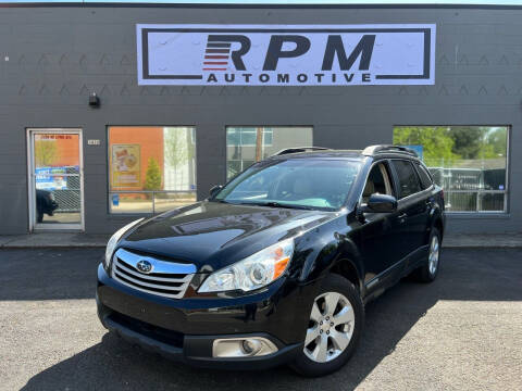 2011 Subaru Outback for sale at RPM Automotive LLC in Portland OR