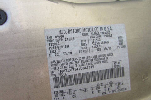 2001 Ford Explorer Sport Trac